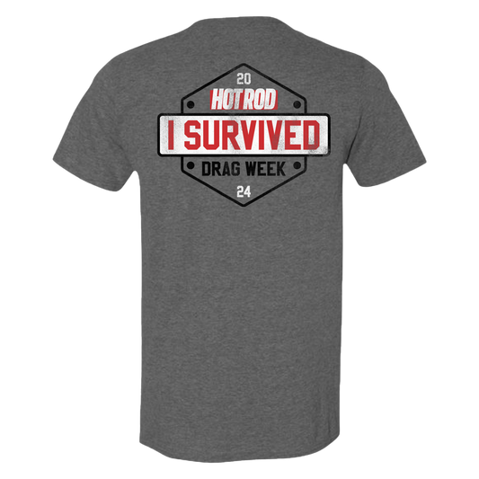 I Survived Hot Rod Drag Week 2024 Tee